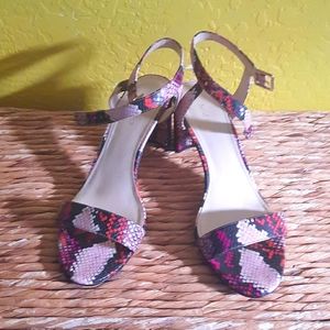 Nine West Snakeskin Heels